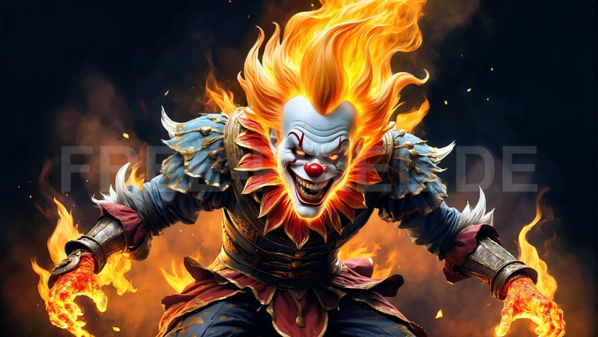 Flammende Designs, Clown Mutant 12 1710393116