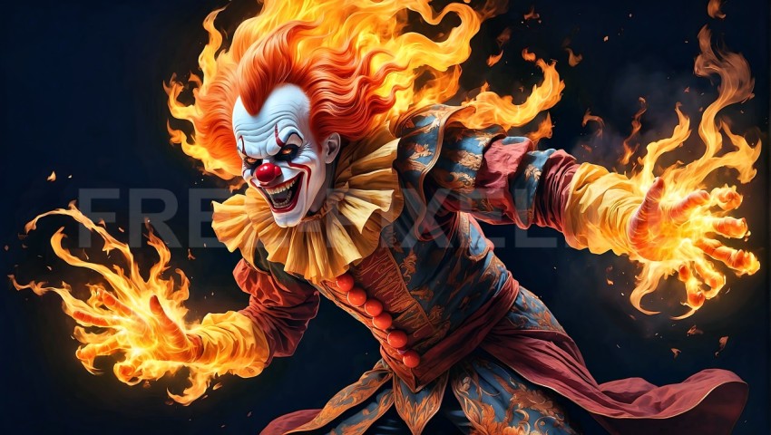 Flammende Designs, Clown Mutant 07 1710393116