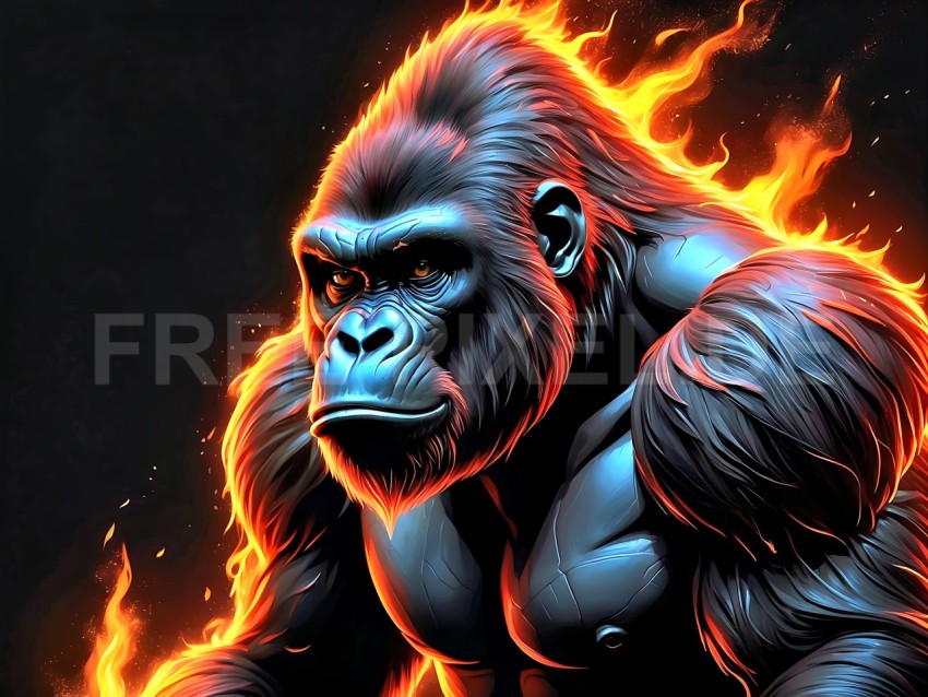 Flammende Designs, Gorilla Mutant 18 1709621021