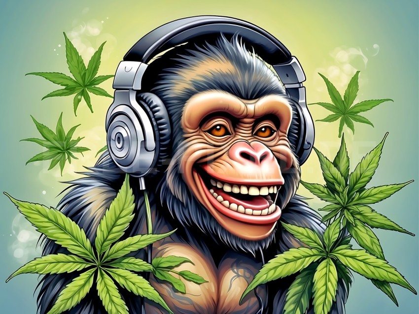 Cannabis, Monkey 08 1709198260