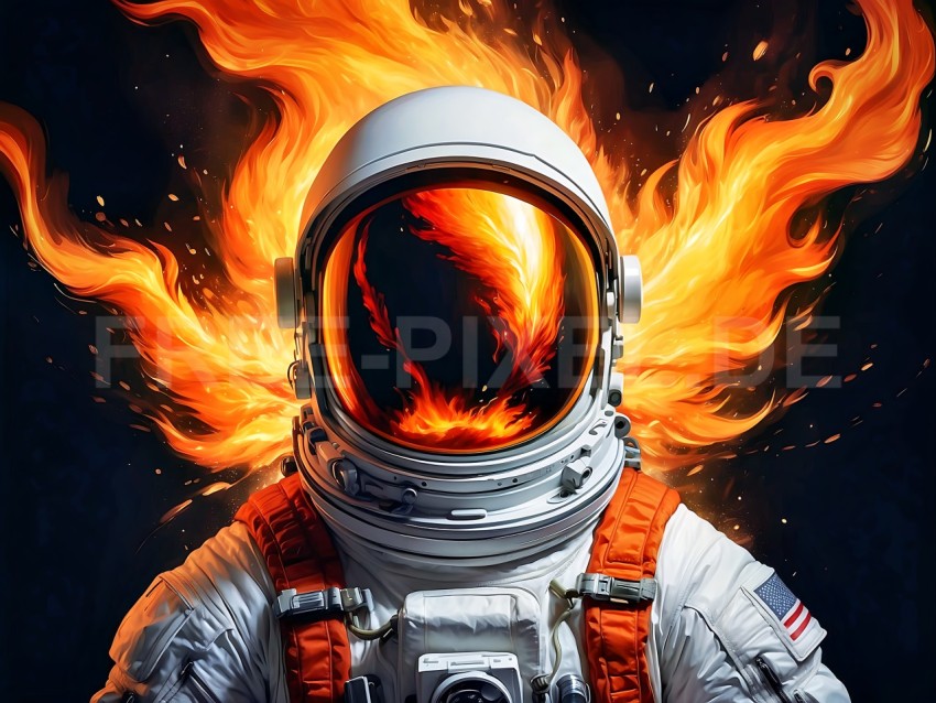 Flammende Designs, Astronaut 06 1710220901