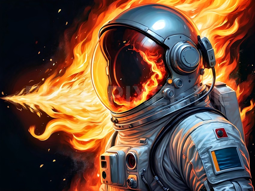 Flammende Designs, Astronaut 27 1710220901