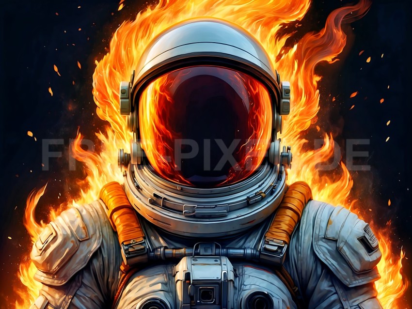 Flammende Designs, Astronaut 05 1710220901