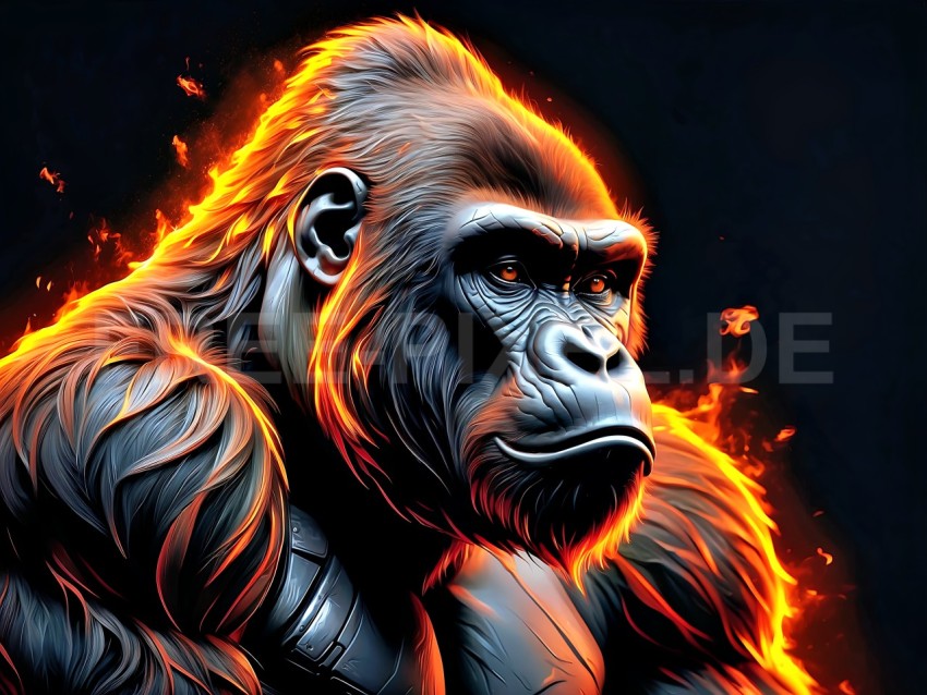 Flammende Designs, Gorilla Mutant 36 1709621021