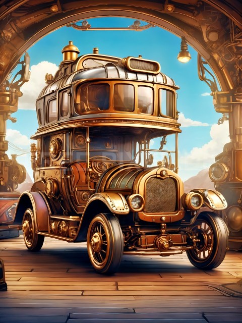 Steampunk, Automobile V1 13