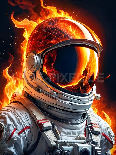 Flammende Designs, Astronaut 27 1710220353