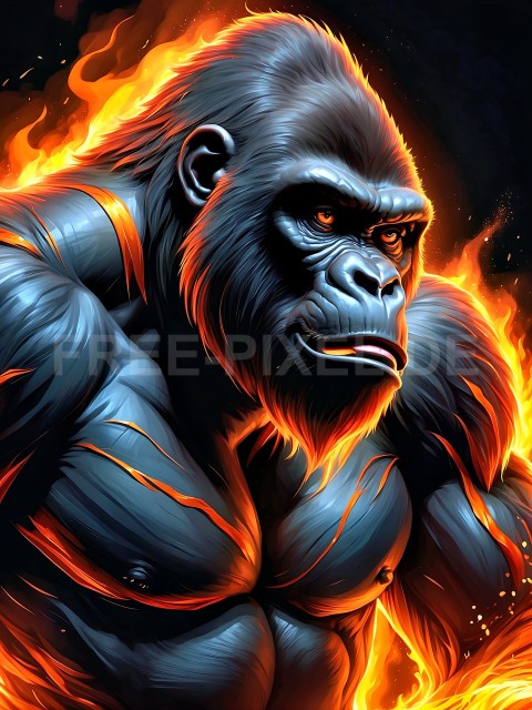 Flammende Designs, Gorilla Mutant 79 1709620410
