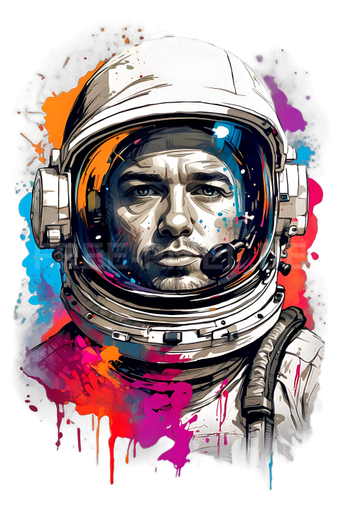 T Shirt Design, Astronaut 13 1712818687