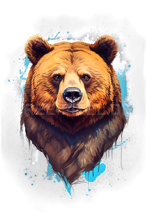 T Shirt Design, Bär, Bear 10 1712819752