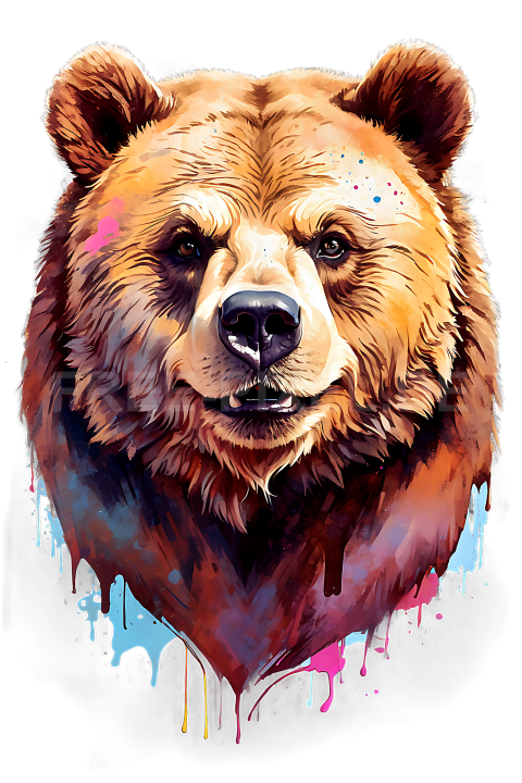 T Shirt Design, Grizzly 06 1713251923