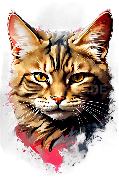 T Shirt Design, Katze, Cat 39 1713335918