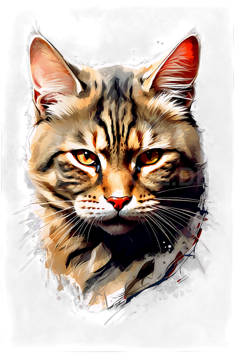 T Shirt Design, Katze, Cat 23 1713335918