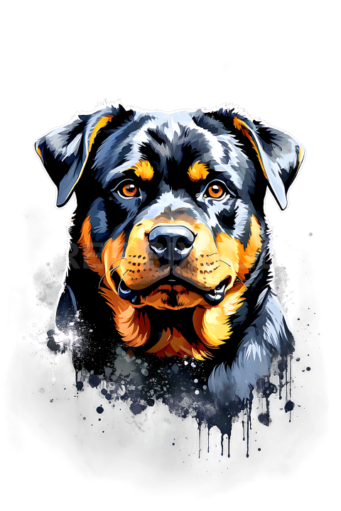 T Shirt Design, Hund, Dog, Rottweiler 15 1713426248
