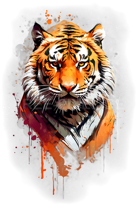 T Shirt Design, Tiger 14 1713426952