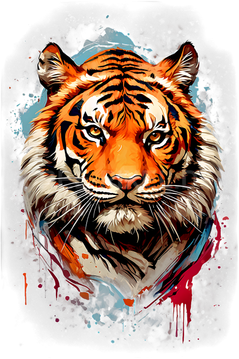 T Shirt Design, Tiger 17 1713426952