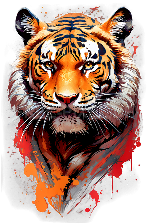 T Shirt Design, Tiger 13 1713426952