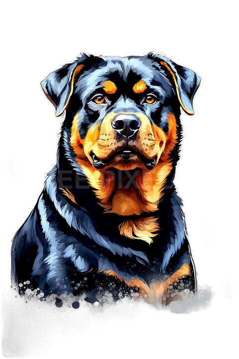 T Shirt Design, Hund, Dog, Rottweiler 24 1713426248