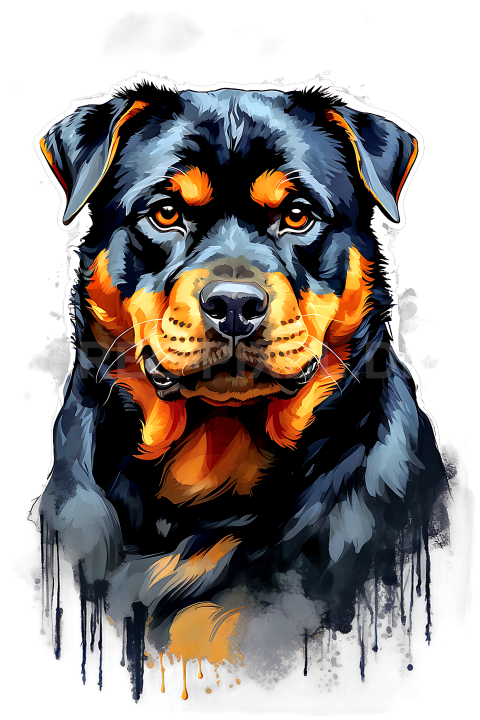 T Shirt Design, Hund, Dog, Rottweiler 40 1713426248