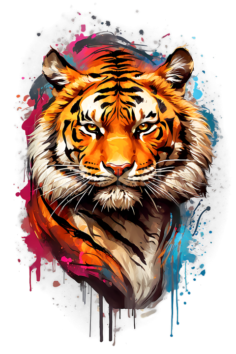 T Shirt Design, Tiger 24 1713426952