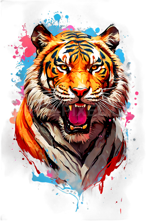 T Shirt Design, Tiger 25 1713426952