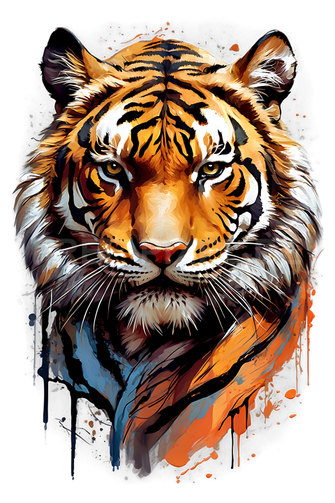 T Shirt Design, Tiger 38 1713426952