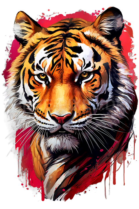T Shirt Design, Tiger 26 1713426952