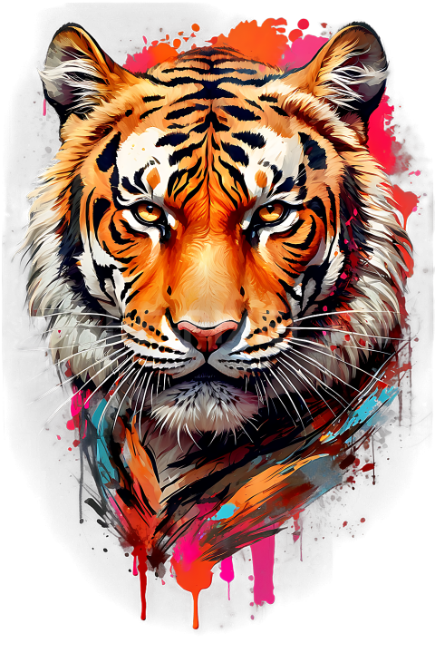 T Shirt Design, Tiger 28 1713426952