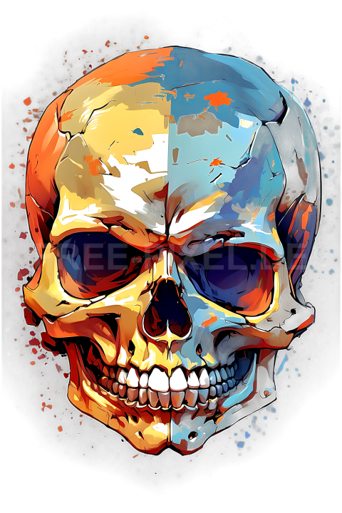 T Shirt Design, Totenkopf, Skull 03 1713427630