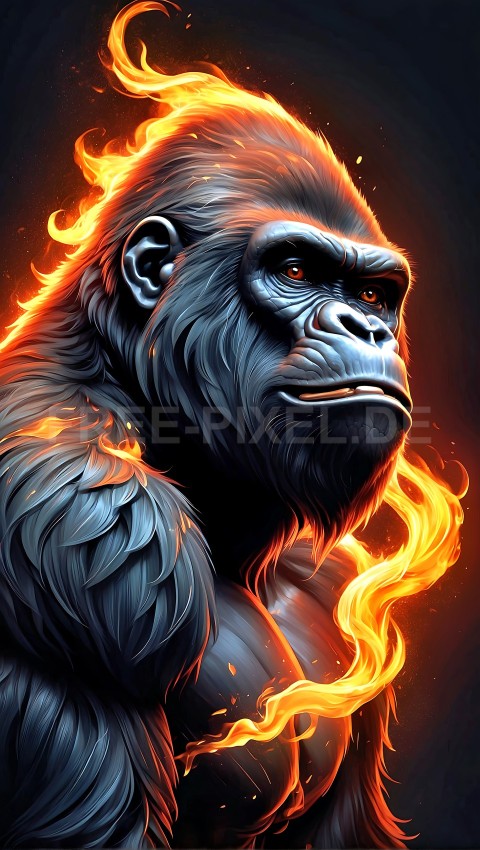 Flammende Designs, Gorilla Mutant 11 1709621910