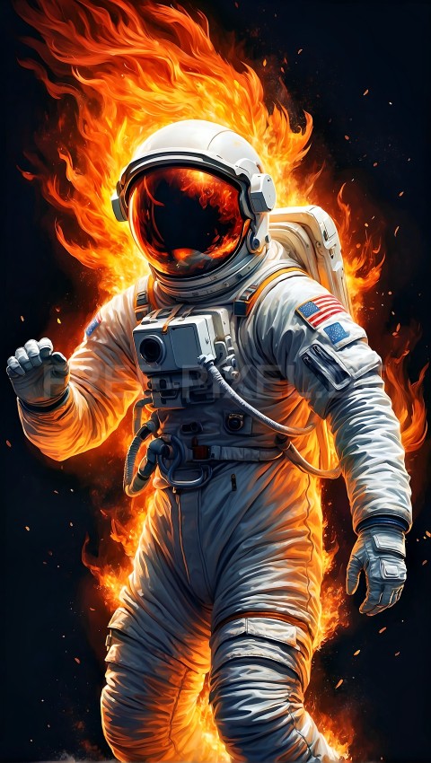 Flammende Designs, Astronaut 36 1710221534