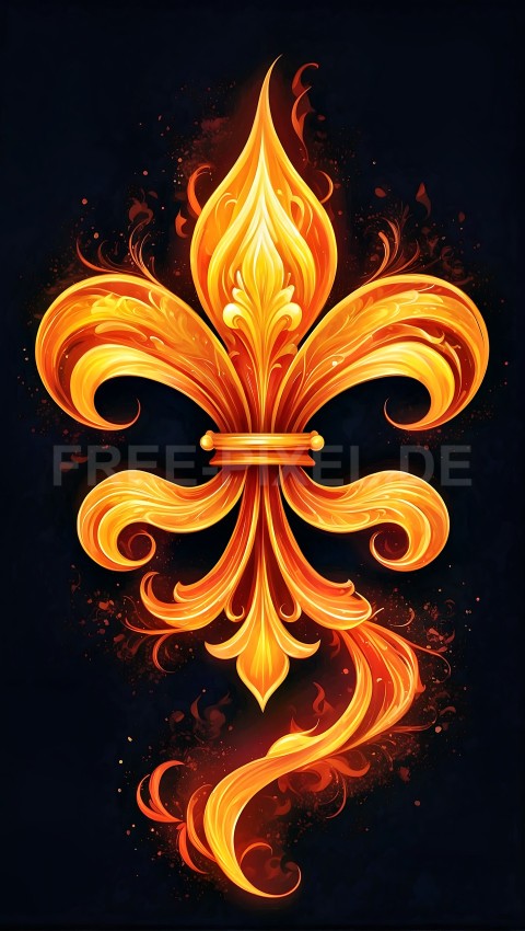 Flammende Designs, Fleur de Lis 01 1710398130