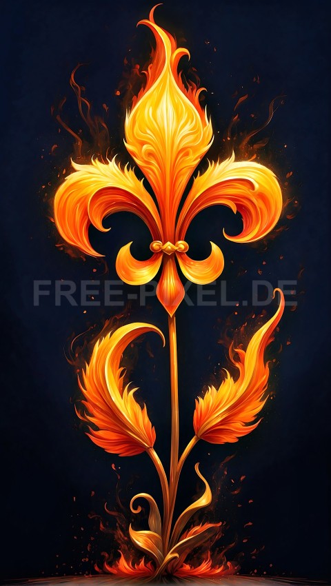 Flammende Designs, Fleur de Lis 20 1710398130