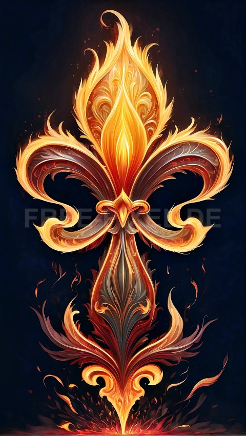 Flammende Designs, Fleur de Lis 24 1710398130