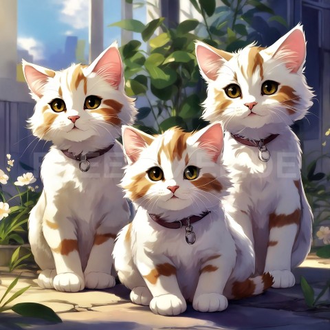 Anime, Cats V1 34