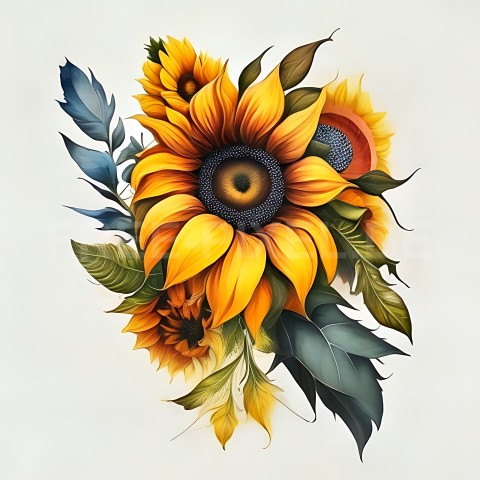 Sonnenblumen V1 45