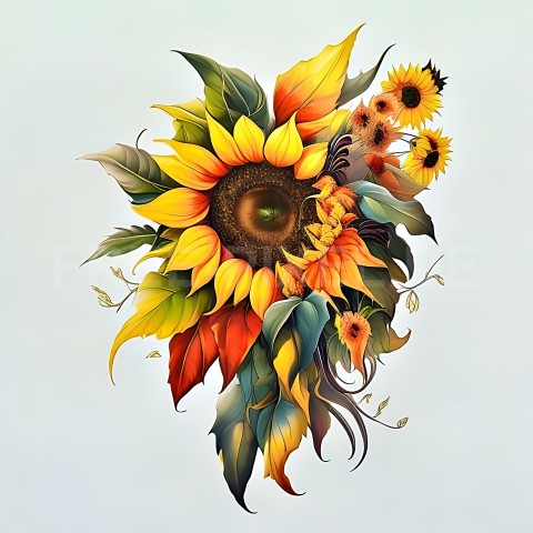 Sonnenblumen V1 40