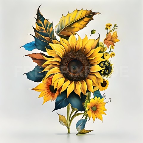 Sonnenblumen V1 42