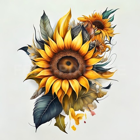 Sonnenblumen V1 10