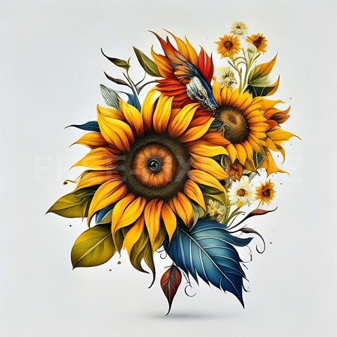 Sonnenblumen V1 16