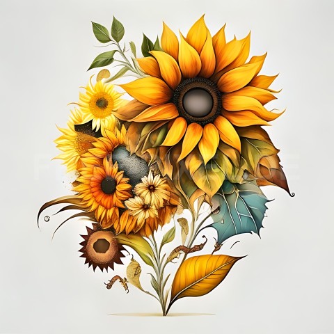 Sonnenblumen V1 11