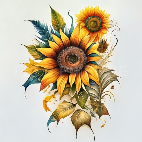 Sonnenblumen V1 12