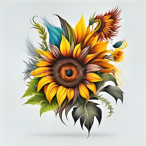 Sonnenblumen V1 18