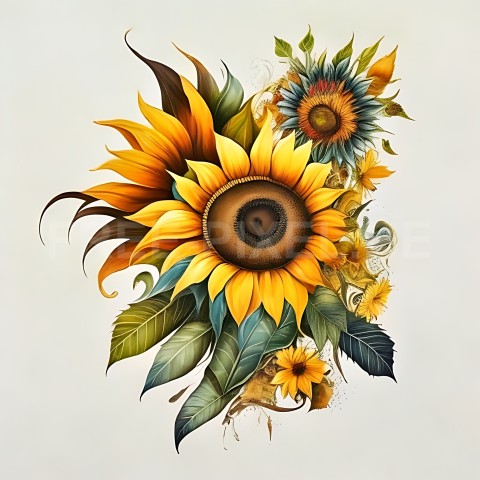 Sonnenblumen V1 23