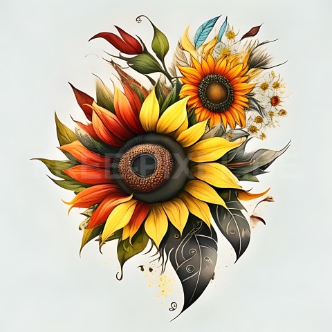 Sonnenblumen V1 27