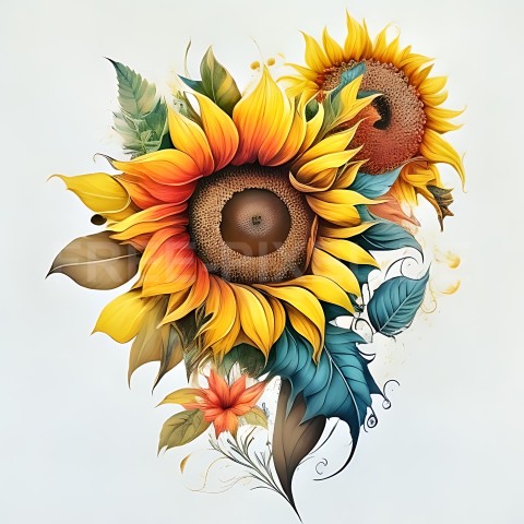 Sonnenblumen V1 48