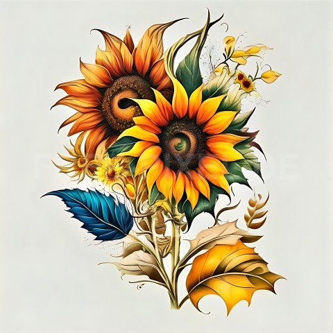 Sonnenblumen V1 36