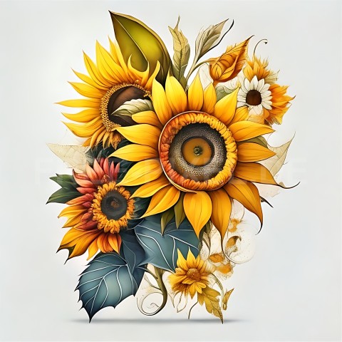 Sonnenblumen V1 07