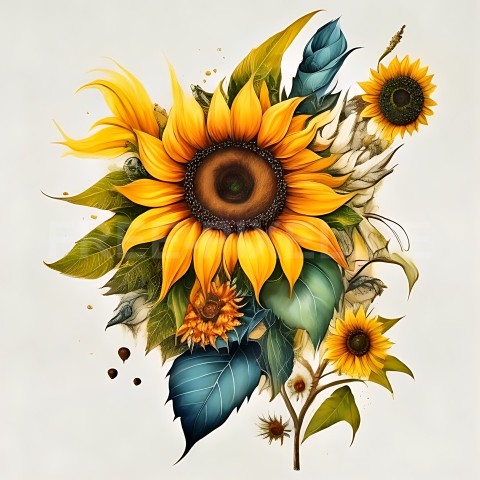 Sonnenblumen V1 22