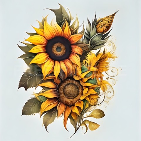 Sonnenblumen V1 09