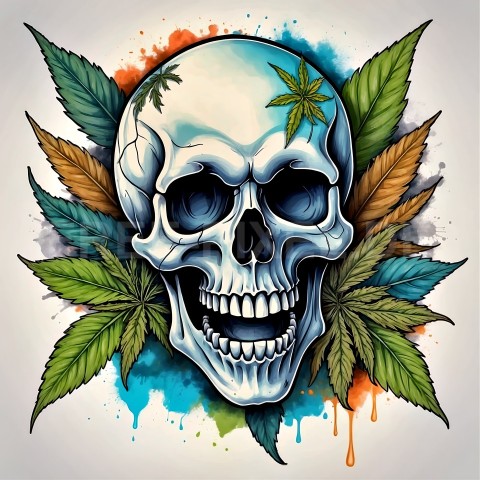 Cannabis, Skull 33 1709199432